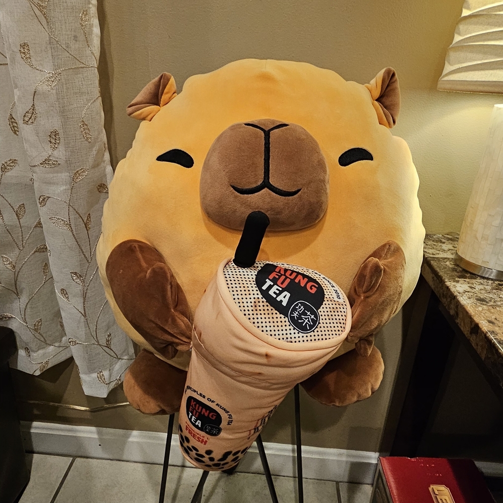 Zuru-Snackles-Spencer The Capybara With Kung Fu Tea Boba